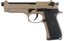 Pistolet WELL ASG CO2 M92 - Tan