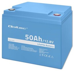 QOLTEC Akumulator 53704 50Ah 12.8V