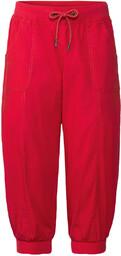 esmara Spodnie damskie bawełniane Czerwony