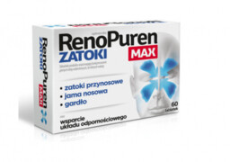 RENOPUREN Zatoki Max - 60 tabletek