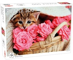 TACTIC Puzzle Lovers Kitty, kitty 58309 (500 elementów)