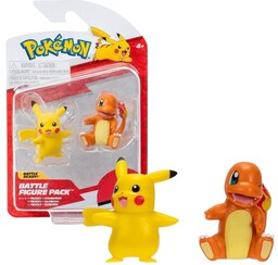 Gadżet 2 Minifigurki Pokemon: Pikachu + Charmander