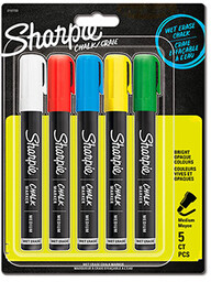 Sharpie 2157733, marker kredowy Chalk Marker, mix kolorów,