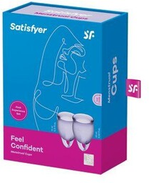 Satisfyer Feel Confident Kubeczki menstruacyjne 15ml + 20ml
