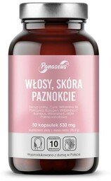 Włosy skóra paznokcie - 50 kapsułek - Panaseus