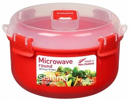 SISTEMA Lunch box Microwave 1113 Czerwony