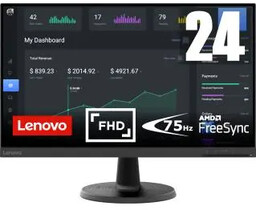 Lenovo D24-40 (67A2KAC6EU) 24" Full HD VA 75Hz