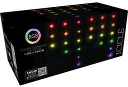 Świąteczny łańcuch LED RGB z pilotem Rampouchy 85LED,