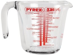 Pyrex Dzbanek z miarką ze szkła, 568 ml