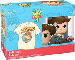 Funko Pop! & Tee: Disney - Woody -
