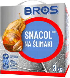 Na ślimaki trutka preparat Bros 3 kg SNACOL