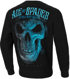 Pit Bull Bluza Bez Kaptura Blue Skull Black