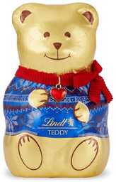 Miś w Swetrze Mleczna Czekolada Lindt TEDDY SWEATER