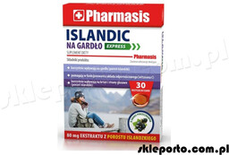 Pharmasis Islandic na gardło Express - suplement diety