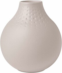 Villeroy & Boch Wazon, Porcelana, Szary, 580 mililitrów