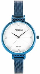 ZEGAREK DAMSKI ALBATROSS ABBC22 (za544e) blue / silver