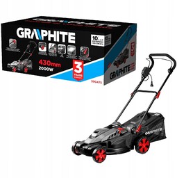 Graphite Kosiarka elektryczna 2000 W 45 l