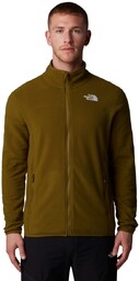 BLUZA 100 GLACIER FULL ZIP-MOSS GREEN