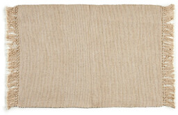 Giftdecor Dywan z frędzlami z naturalnej bawełny, 80