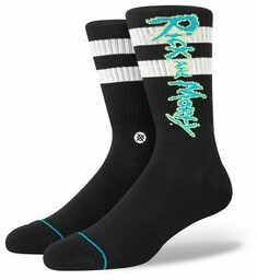 skarpetki Stance - Rick And Morty Black (BLK