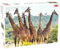 TACTIC Puzzle Tall Giraffes (1000 elementów)