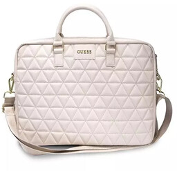 Guess Torba GUCB15QLPK 16" różowa/pink Quilted