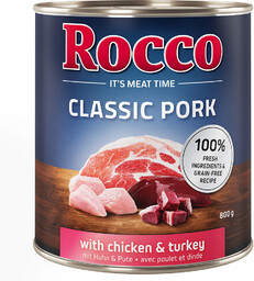 Rocco Classic Pork, 6 x 800 g -