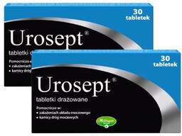 Zestaw 2x Urosept, 30 tabletek