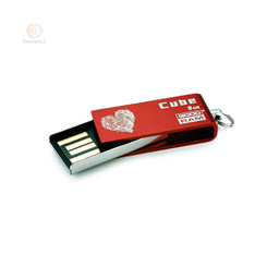 Pendrive metalowy CUBE GOODRAM z Twoim grawerem