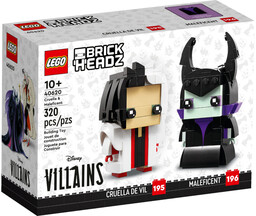 LEGO 40620 BrickHeadz Cruella i Diabolina