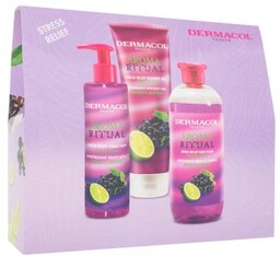 Dermacol Aroma Ritual Grape & Lime zestaw Pianka