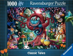 Ravensburger PUZZLE 1000 ALICJA W KRAINIE CZARóW