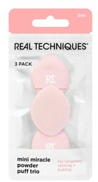 Real Techniques Mini Miracle Powder Puff Trio Gąbka