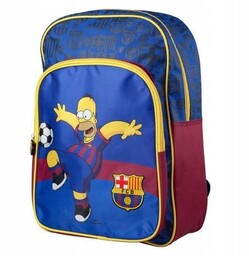 Simpsons Fc Barcelona Plecak szkolny