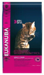 Eukanuba Cat Adult Sterilised/Weight Control Rich in Chicken