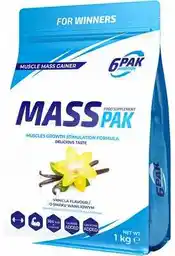 6pak Gainer Mass Pak Waniliowy (1000 g)