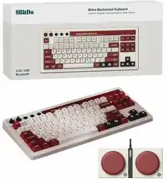 8bitdo Mechanical Keyboard Fami Edition Kailh Box Brown V2 Brązowy Klawiatura mechaniczna