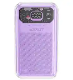 Acefast powerbank 20000mAh Sparkling Series szybkie ładowanie 30W fioletowy