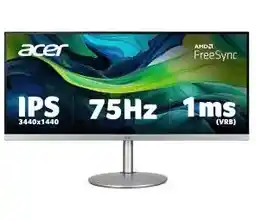 Acer CB342CKCsmiiphuzx 34 cale UWQHD IPS 75Hz 1ms Gamingowy monitor LED