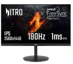 Acer Nitro XV271UM3bmiiprx 27 2K IPS 180Hz 1ms Gamingowy Monitor LED