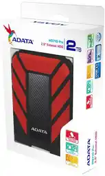 Adata DashDrive Durable HD710P 2TB USB 3.1 Czerwony Dysk twardy