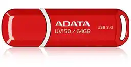 Adata Pamięć USB UV150 Czerwony 64 GB