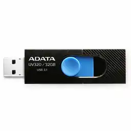 Adata Pamięć USB UV320 Czarny Czarny/Niebieski 32 GB