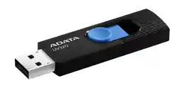 Adata Pamięć USB UV320 Czarny/Niebieski 64 GB