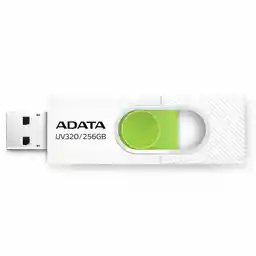 Adata Pendrive UV320 256GB USB3.2 biało-zielony