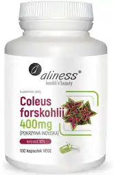 Aliness Coleus Forskholii 400mg 100vegcaps