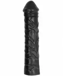 All Black (sp Realistyczne Duże Dildo Analne All Black 33cm Czarny