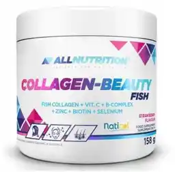 Allnutrition Collagen Beauty Fish Proszek o smaku truskawkowym 158 g