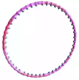 Allright Hula Hoop Z Masażem Pink FE05012