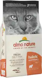 Almo Nature Holistic Adult Cat Maintenance ze świeżą rybą i ryżem sucha karma dla kotów wszystkich ras 12 kg